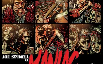 Exclusive preview pages from VHS Comics’ MANIAC and LASERBLAST