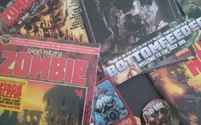 EIBON PRESS “Gates of hell” and “Zombi” comics