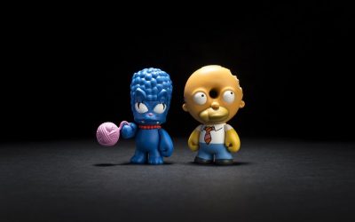 KIDROBOT Sets Up Treehouse of Horror Blindbox Figures