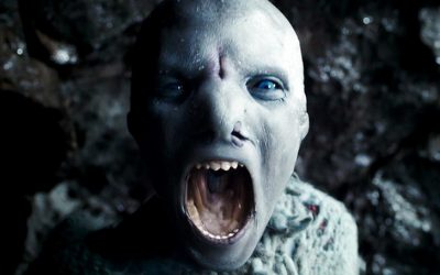 MOVIE REVIEW: MEN VIE FOR A MONSTER IN “COLD SKIN”