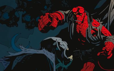 THE ART OF MIKE MIGNOLA: HELLBOY TAKES A BITE OUT OF THE BIG APPLE!