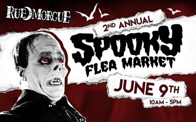 2nd Annual “SPOOKY FLEA MARKET” returns on Saturday June 9