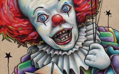 Artist Bryan Collins pays tribute to The Original  “Pennywise”
