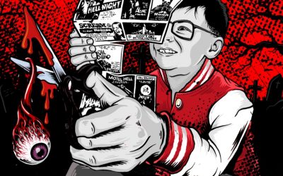 RUE MORGUE, 1984 Publishing and Michael Gingold celebrate ’80s horror in “AD NAUSEAM”!