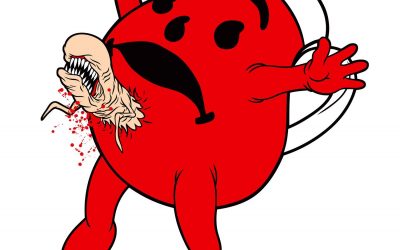 Alex Pardee mashes horror and pop culture in his “Pop Cultjerks” T-shirt line