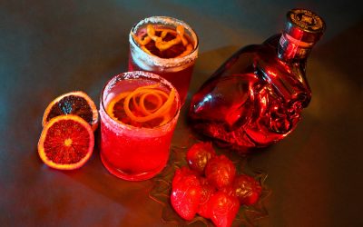 Try your hand at these “Blood Orange Morgue-aritas” (and Jelly Shots), new from the HOMICIDAL HOMEMAKER!