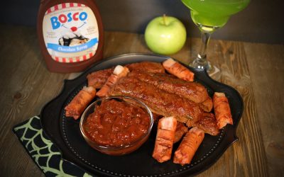 New from the Homicidal Homemaker: Charred Remains with Bosco ‘Blood’ BBQ Sauce!