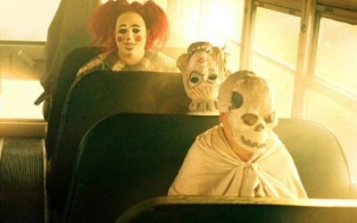 All aboard the “Rue Morgue Frightmare in the Falls Halloween Party” bus!