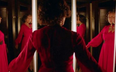 Fantastic Fest ‘18 Review: Peter Strickland’s “IN FABRIC” sews terror into one beautiful red dress