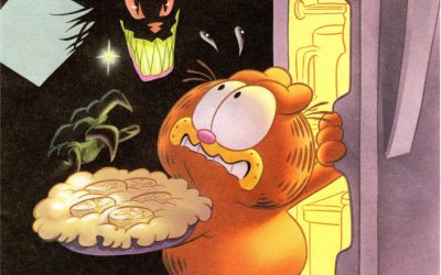 FRIGHTS FOR TYKES READS “GARFIELD’S SCARY TALES”