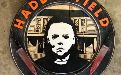 Clarence Adams Goes Retro “Halloween” with His latest Creation