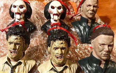 Bring A Little Horror To the Holidays With these Christmas Horror Ornaments from Trick Or Treat Studios