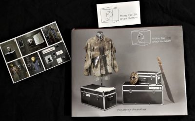This “Friday The 13th Props Museum” hardcover book showcases the ultimate collection