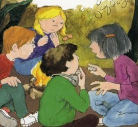 FRIGHTS FOR TYKES confronts “THE CAMPFIRE GHOSTS”