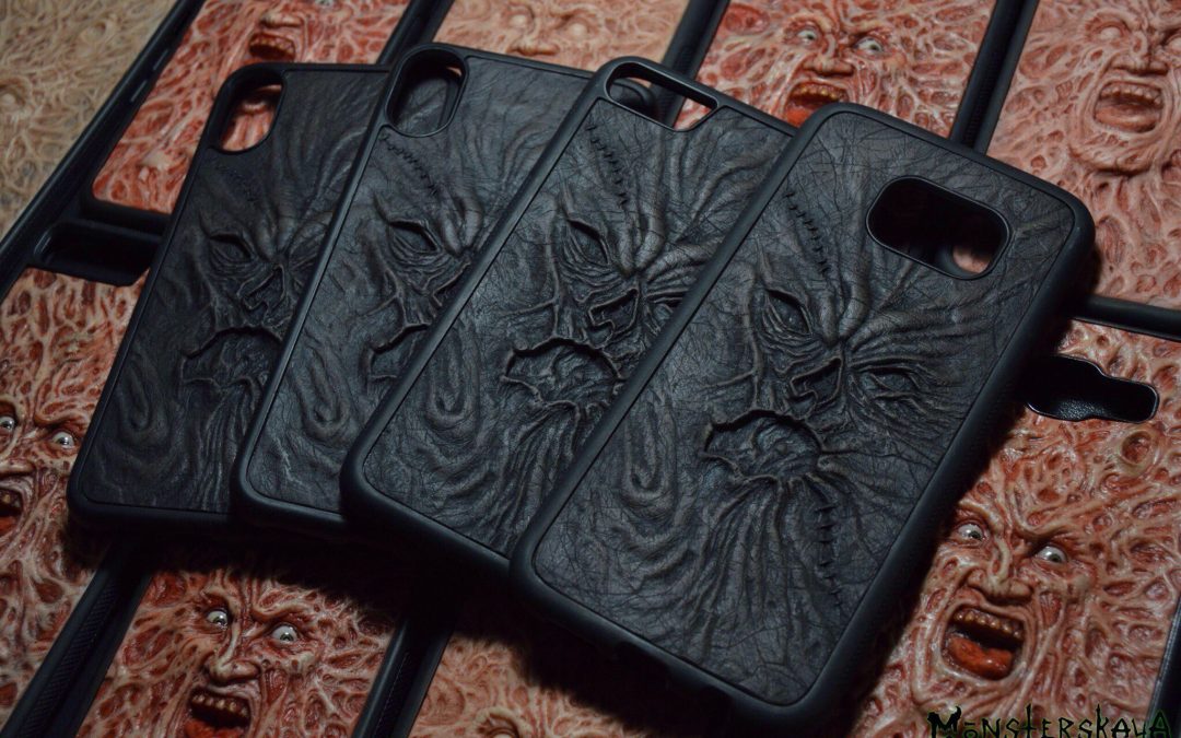 Get the creeps with Monsterskaya’s Busts, Magnets, Custom Phone Cases, Masks And More