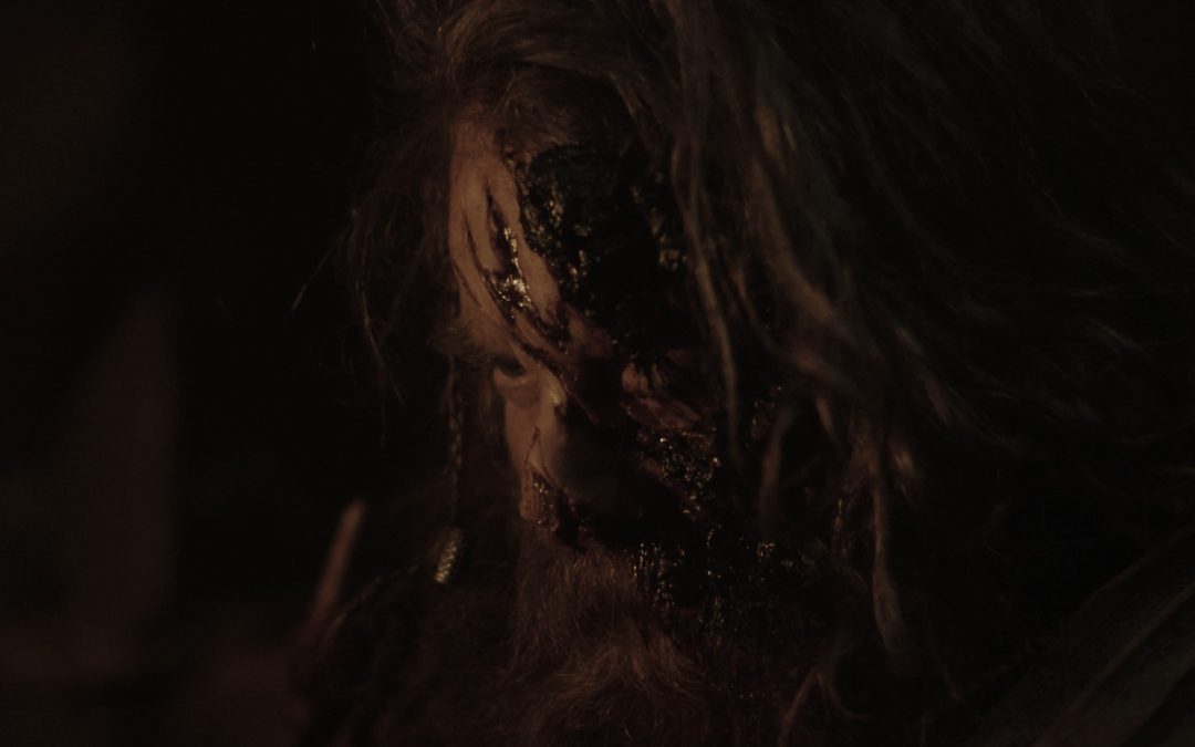 Exclusive clip, plus poster and theater details: Something grisly comes to life in “THE HEAD HUNTER”