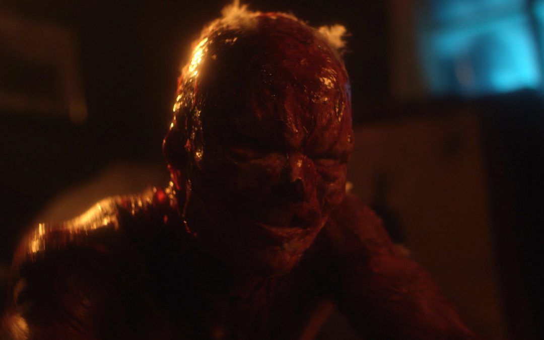 Exclusive clip, plus trailer and poster: Hideless shrieks in “WINTERSKIN”