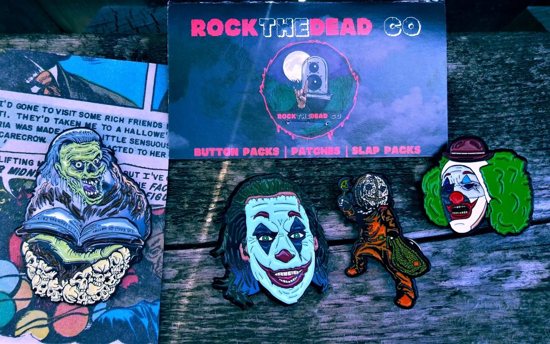 Treat yourself to ROCKTHEDEAD CO.’s Trio Of Terrifying Enamel Pins
