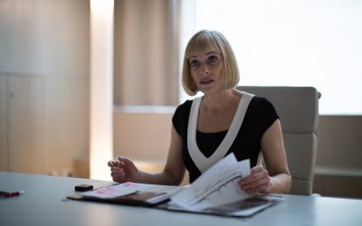 Fantasia ’17: Barbara Crampton, Rebecca Forsythe and director Norbert Keil on the dermatological horror film “REPLACE”