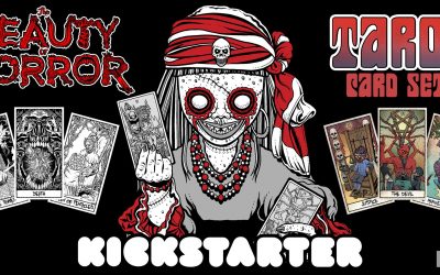 One day left to pledge and deal Your Fate With “The Beauty Of Horror” Tarot Card Set By Alan Robert