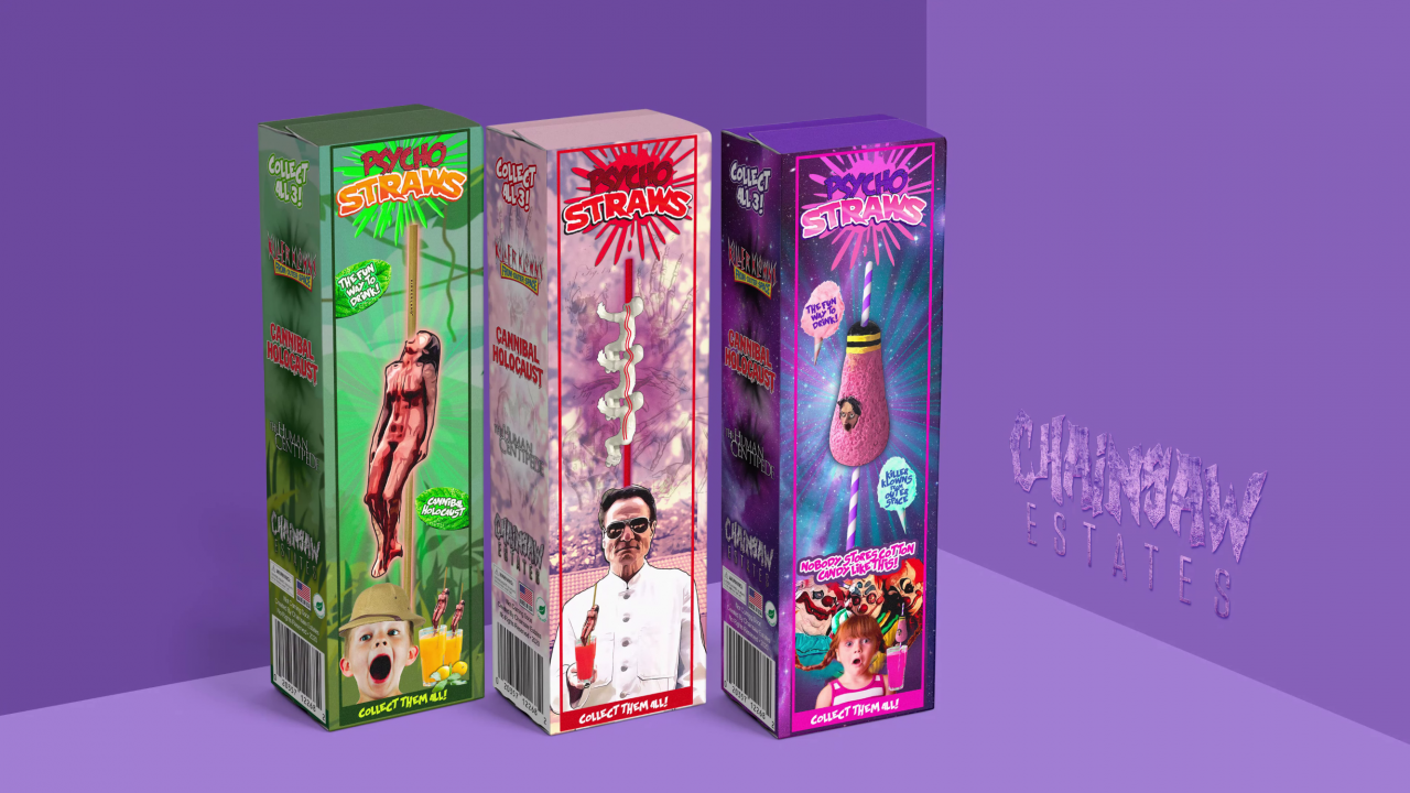 Chainsaw Estates give us a laugh with a mock horror toy line "Psycho