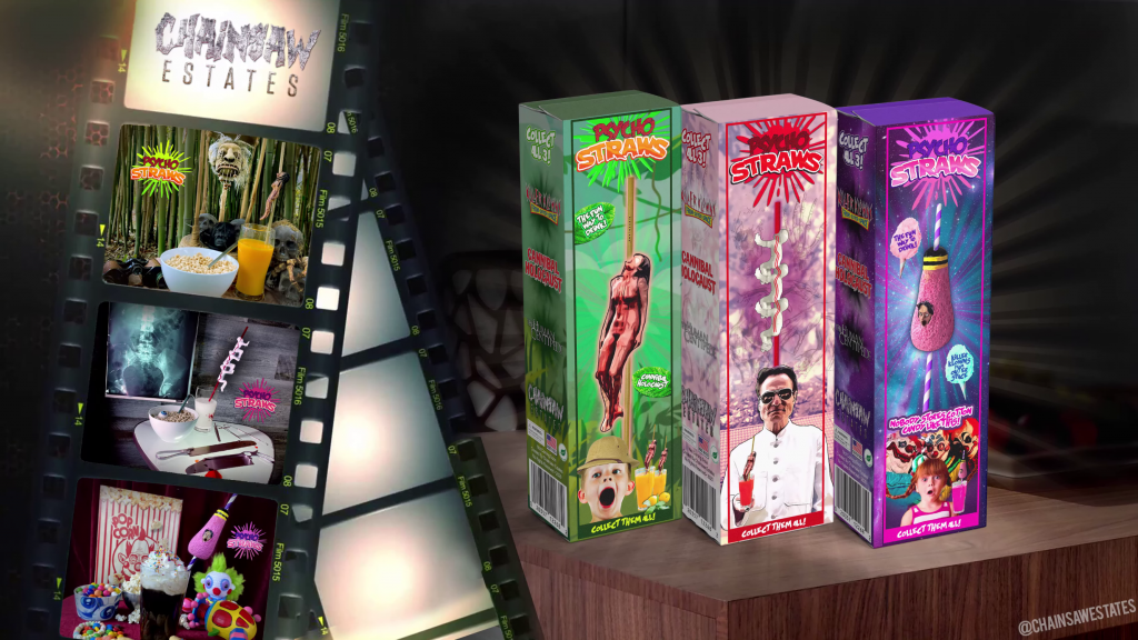 Chainsaw Estates give us a laugh with a mock horror toy line "Psycho