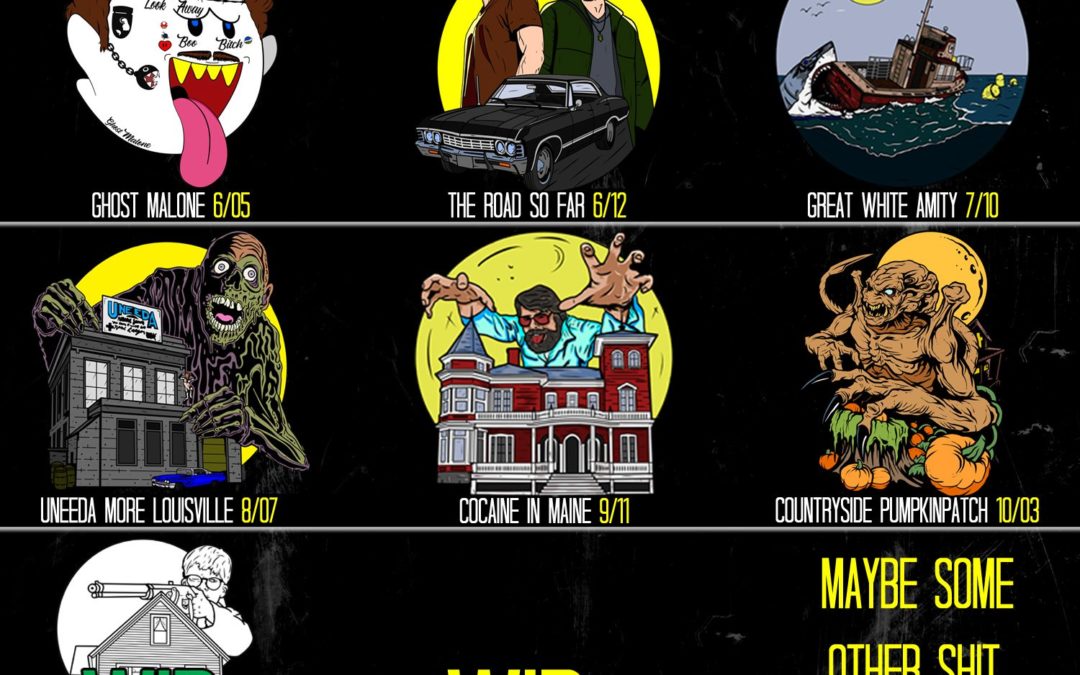 Rock The Dead Co. Announces a Selection Of Enamel Horror Themed Pins to come and more