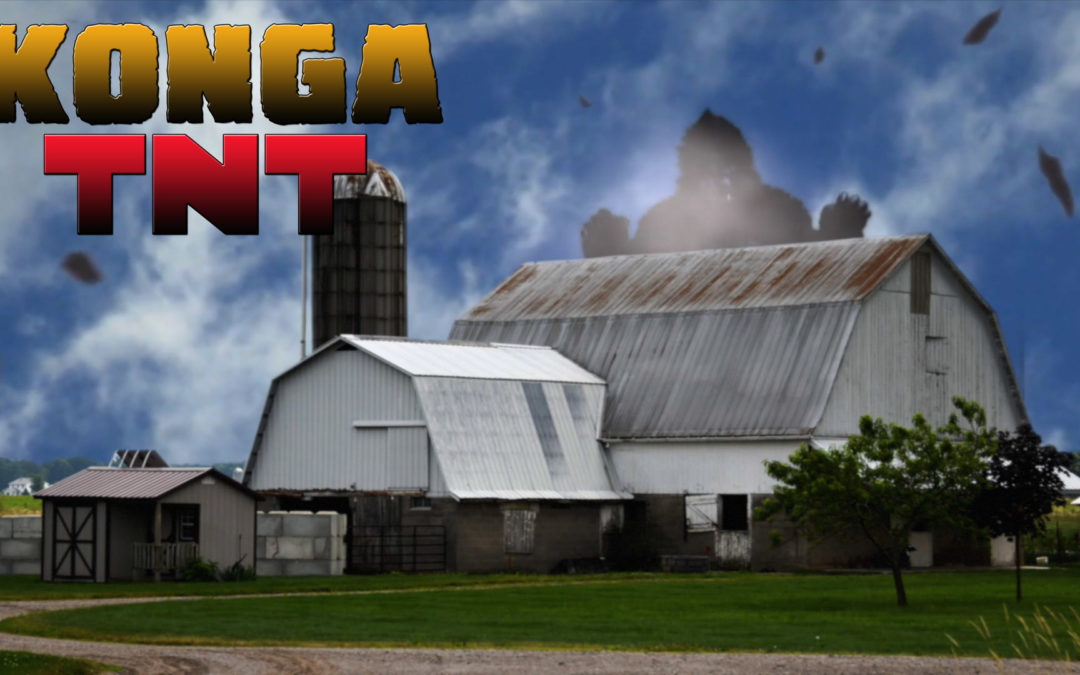 The giant ape smashes again in “KONGA TNT”; first teaser and poster