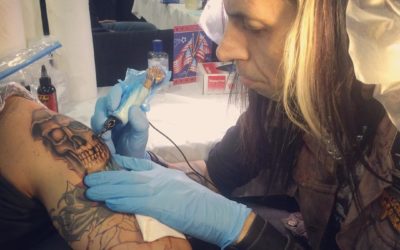 Shaun Kama Interview: The King of Halloween Tattoos Hosts a “Cemetery Picnic” with a new colouring book
