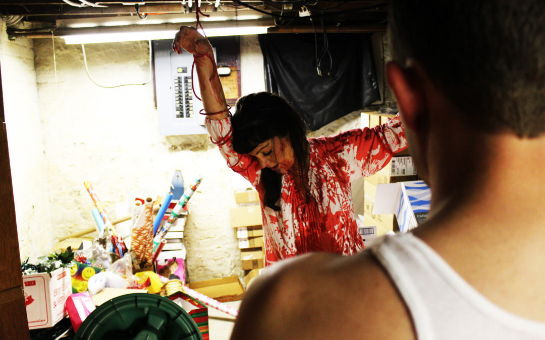 Exclusive comments and info, plus art: Isolation horror film is now “SAFE INSIDE” a new Blu-ray