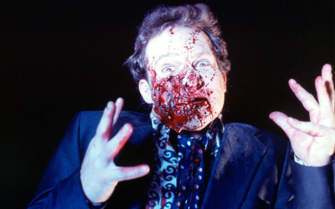 ’90s hillbilly horror “SKINNED ALIVE” coming on restored Ultimate Edition Blu-ray; full details and art