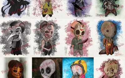 The Deathly Adorable Digital Art of Barcode