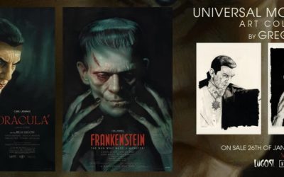 This Tuesday Will See Vice-Press and Bottleneck Gallery Launch A New Series Of Universal Monster Art Prints