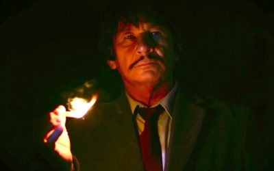 First info & art, exclusive comments: Charles Bronson lookalike vs. a werewolf in “THE BEAST COMES AT MIDNIGHT”