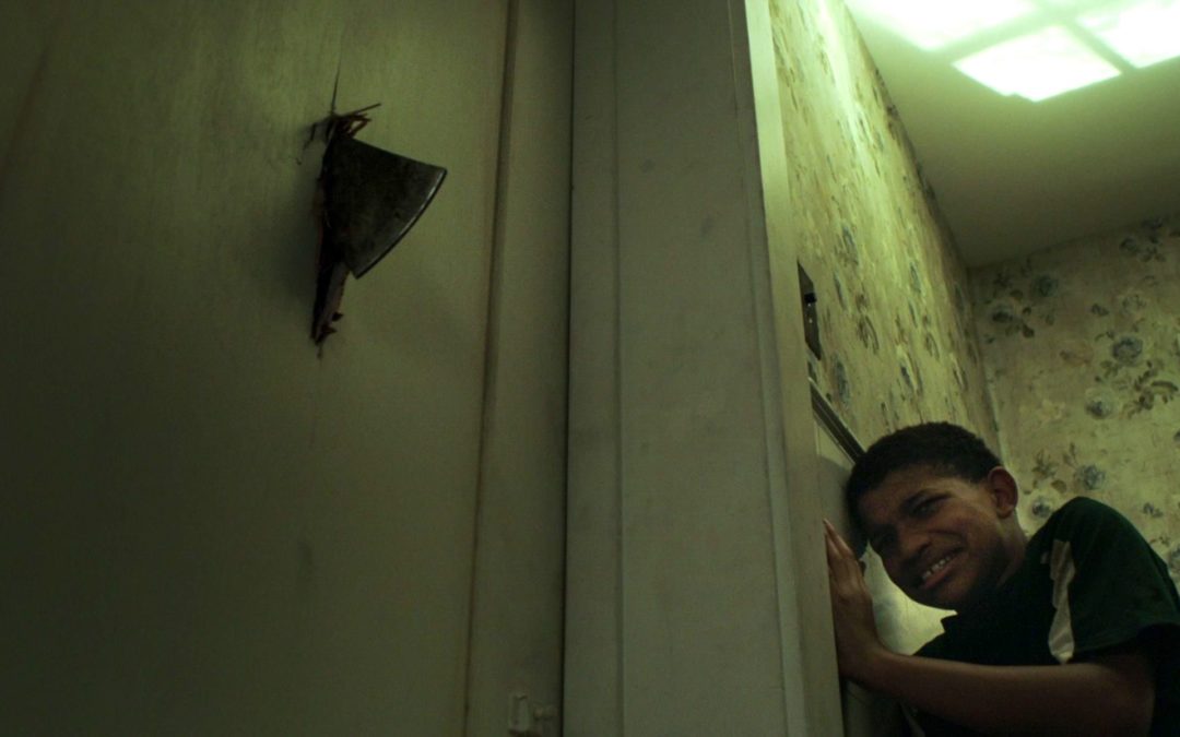Enter a house of horrors with Shudder’s “THE BOY BEHIND THE DOOR” trailer