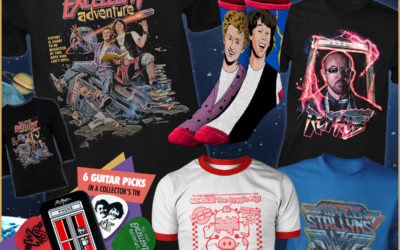 Be Excellent to Yourself with “BILL & TED,” “ESCAPE FROM NEW YORK,” & EC COMICS Apparel from Fright-Rags