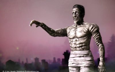Junji Ito’s Frankenstein Comes To Life In Soft Vinyl From Unbox Industries