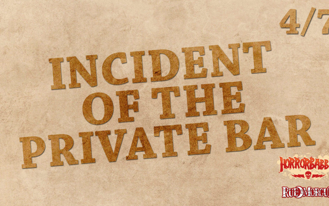 HorrorBabble Continues With Chapter 4 Of Arthur Machen’s “The Three Imposters”