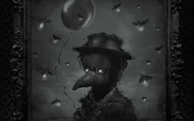 RM#195 PLAGUE DOCTOR COVER ARTIST VINCENT MARCONE (A.K.A. MY PET SKELETON) UNVEILS NEW PIECE “IS IT OVER YET?”