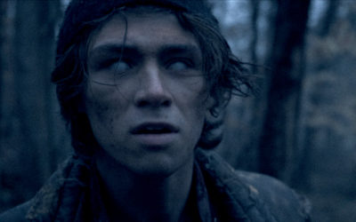 Exclusive clip: Something’s hungry in the woods in “TETHERED”