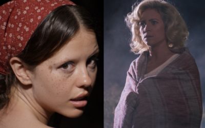 Exclusive Interview: Mia Goth and Brittany Snow get into the skin of “X”