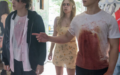 Horse guts, ski shoes, and John Hughes-ian horror: The cast of “UNHUMAN” speaks!