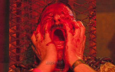 Exclusive, splattery photos from indie shocker “THE ART OF KILLING”