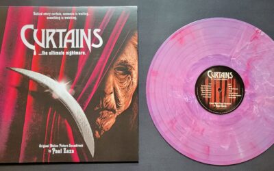 ALBUM REVIEW: CANADIAN CULT SLASHER “CURTAINS” GETS A SOUNDTRACK RELEASE FROM WAXWORK RECORDS!