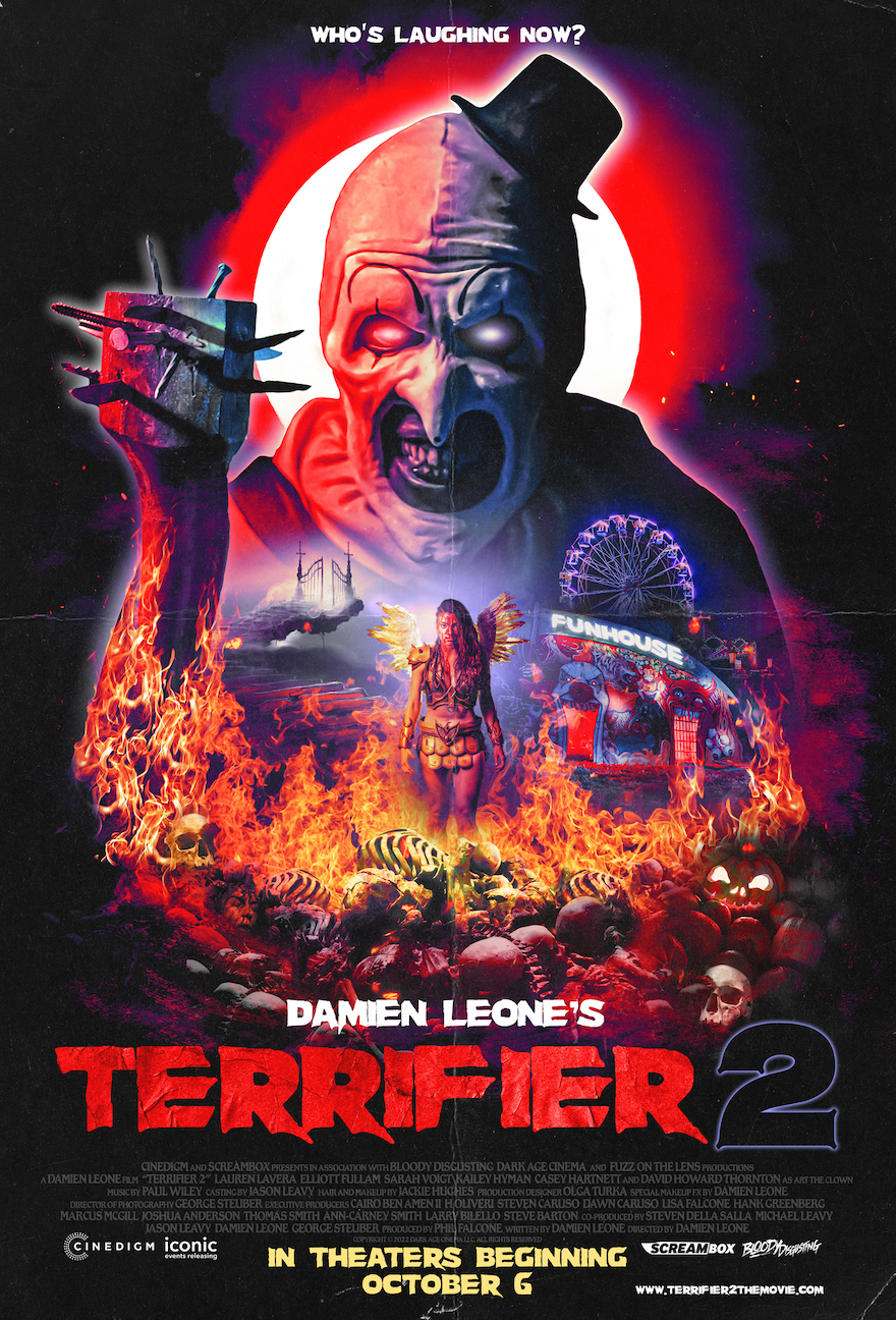 Movie Review “TERRIFIER 2” is a goresoaked, epiclength Art film Rue