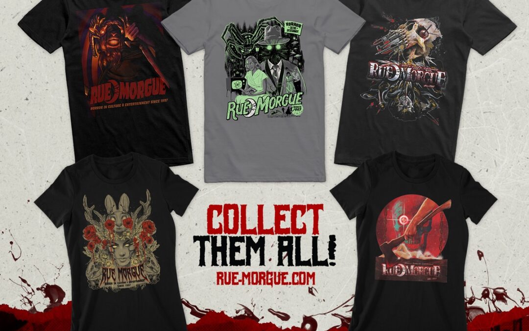 Behold, Rue Morgue’s “25th Anniversary Halloween Clothing Collection” is Here! 