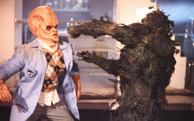 “THE RETURN OF SWAMP THING” stalks onto 4K UHD; details & art