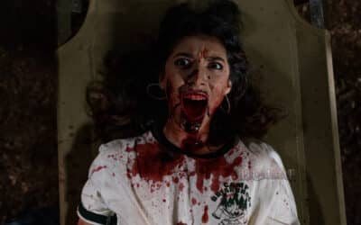 Exclusive photos: Summer-camp frightfest “SHE CAME FROM THE WOODS”