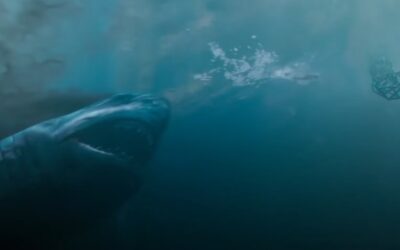 “THE BLACK DEMON” is actually a really big shark; see the trailer and poster