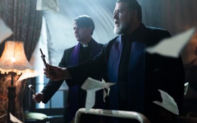 Movie Review: Russell Crowe provides the few blessings of “THE POPE’S EXORCIST”
